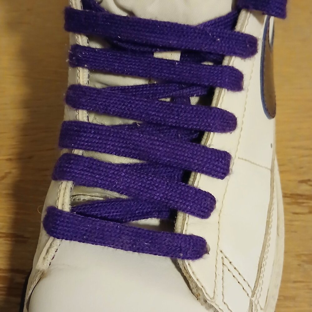 Nike leather hi tops